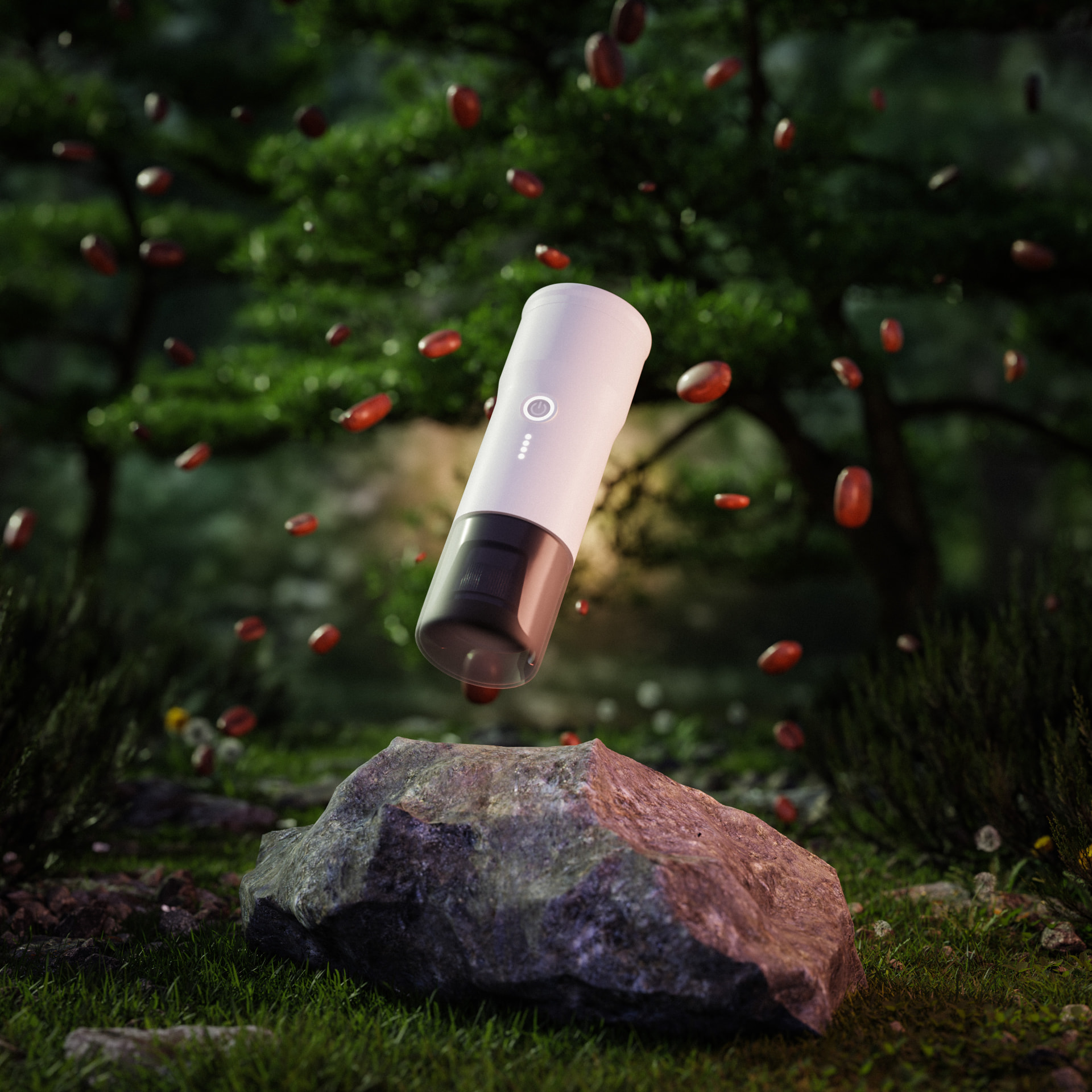 Portable Brewer Key Visual — Product CGI animation for Concept Film