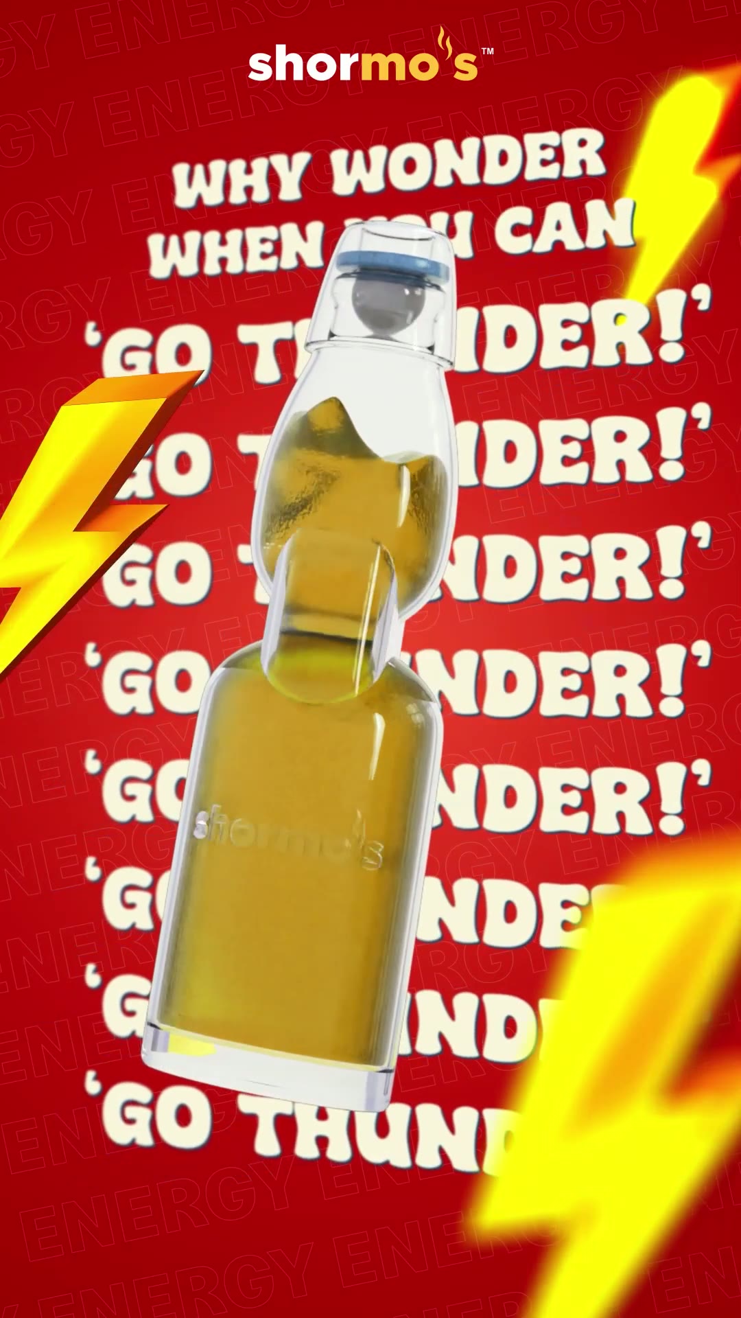Go Thunder — Motion Graphics animation for Shormo's